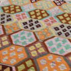 Etnikai Kilim szőnyeg Chobi 199x300 kézi szövésű szőttes szőnyeg