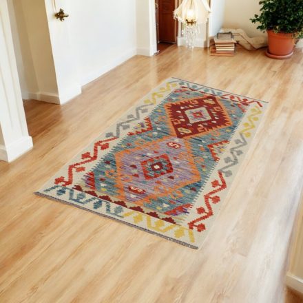 Etnikai Kilim futószőnyeg Chobi 83x199 kézi szövésű szőttes szőnyeg