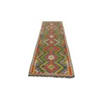 Afgán Kilim futószőnyeg 80x285 kézzel szövött Kilim szőnyeg