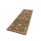 Afgán Kilim futószőnyeg 80x285 kézzel szövött Kilim szőnyeg