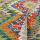 Afgán Kilim futószőnyeg 80x285 kézzel szövött Kilim szőnyeg