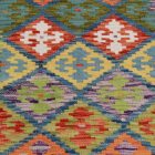 Gyapjú Kilim futószőnyeg Chobi 79x292 kézi szövésű afgán Kilim