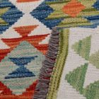 Chobi Kilim futószőnyeg 89x293 kézi szövésű gyapjú kelim