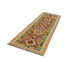 Maimana Kilim futószőnyeg 84x302 afgán kézi szövésű Kilim