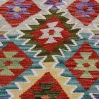 Afgán Kilim futószőnyeg 84x302 kézzel szövött Kilim szőnyeg