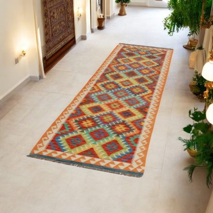 Kilim futószőnyeg Chobi 82x292 afgán kézi szövésű kelim