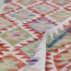 Chobi Kilim futószőnyeg 89x293 kézi szövésű gyapjú kelim