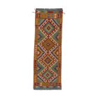 Afgán Kilim futó Chobi 67x192 kézzel szövött Kilim szőnyeg