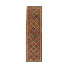 Etnikai Kilim futószőnyeg Chobi 84x296 kézi szövésű szőttes szőnyeg