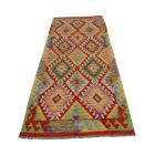 Kézi szövésű Kilim futószőnyeg 88x290 afgán gyapjú Kilim szőnyeg