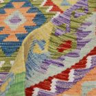 Kézi szövésű Kilim futószőnyeg 88x290 afgán gyapjú Kilim szőnyeg