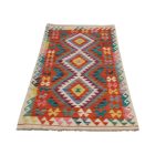 Afgán Kilim futószőnyeg Chobi 81x186 etnikai kézi szövésű Kilim