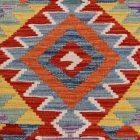 Etnikai Kilim futószőnyeg 73x239 kézi szövésű szőttes szőnyeg