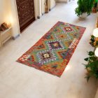 Kilim futószőnyeg Chobi 65x191 afgán kézi szövésű kelim