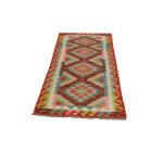 Gyapjú Kilim futószőnyeg Chobi 83x202 kézi szövésű afgán Kilim