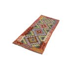 Etnikai Kilim futószőnyeg Chobi 64x198 kézi szövésű szőttes szőnyeg