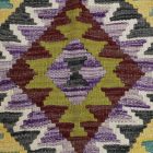 Etnikai Kilim futószőnyeg Chobi 64x198 kézi szövésű szőttes szőnyeg