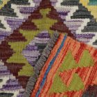 Etnikai Kilim futószőnyeg Chobi 64x198 kézi szövésű szőttes szőnyeg