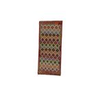 Afgán Kilim futószőnyeg Chobi 87x199 kézzel szövött Kilim szőnyeg