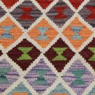 Afgán Kilim futószőnyeg Chobi 87x199 kézzel szövött Kilim szőnyeg
