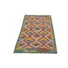 Afgán Kilim futószőnyeg Chobi 80x192 etnikai kézi szövésű Kilim