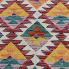 Afgán Kilim futószőnyeg Chobi 80x192 etnikai kézi szövésű Kilim
