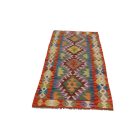 Kézi szövésű Kilim futószőnyeg Chobi 80x207 afgán gyapjú Kilim szőnyeg