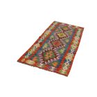 Kézi szövésű Kilim futószőnyeg Chobi 80x207 afgán gyapjú Kilim szőnyeg
