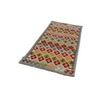 Afgán Kilim futószőnyeg Chobi 86x200 etnikai kézi szövésű Kilim