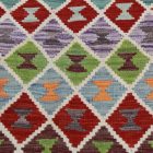 Afgán Kilim futószőnyeg Chobi 86x200 etnikai kézi szövésű Kilim