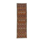 Maimana Kilim futószőnyeg 88x295 afgán kézi szövésű Kilim