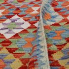 Maimana Kilim futószőnyeg 88x295 afgán kézi szövésű Kilim