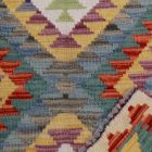 Gyapjú Kilim szőnyeg Chobi 87x120 kézi szövésű afgán Kilim