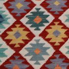 Kézi szövésű Kilim Chobi 82x121 afgán gyapjú Kilim szőnyeg