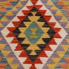 Kézi szövésű Kilim Chobi 82x118 afgán gyapjú Kilim szőnyeg