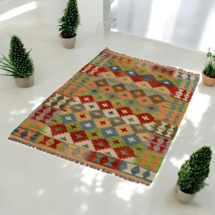 Chobi Kilim szőnyeg 82x133 kézi szövésű gyapjú kelim