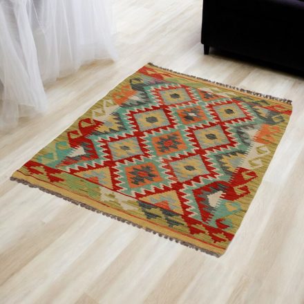 Etnikai Kilim szőnyeg Chobi 88x122 kézi szövésű szőttes szőnyeg