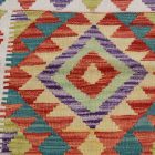 Gyapjú Kilim szőnyeg Chobi 84x124 kézi szövésű afgán Kilim
