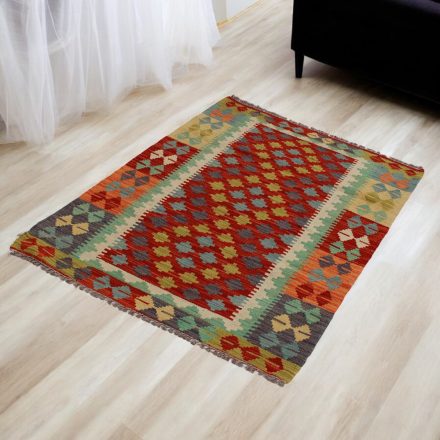 Maimana Kilim szőnyeg 85x125 afgán kézi szövésű Kilim