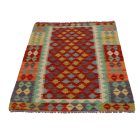 Maimana Kilim szőnyeg 85x125 afgán kézi szövésű Kilim