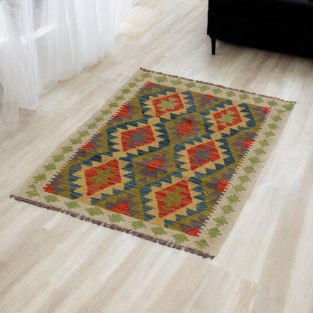 Maimana Kilim szőnyeg 76x116 afgán kézi szövésű Kilim