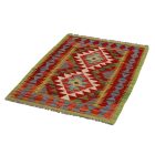 Afgán Kilim szőnyeg Chobi 75x110 etnikai kézi szövésű Kilim