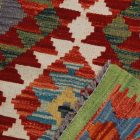 Afgán Kilim szőnyeg Chobi 75x110 etnikai kézi szövésű Kilim