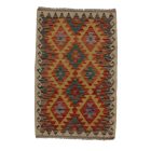 Kézi szövésű Kilim Chobi 76x118 afgán gyapjú Kilim szőnyeg