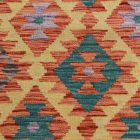 Kézi szövésű Kilim Chobi 76x118 afgán gyapjú Kilim szőnyeg