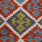 Maimana Kilim szőnyeg 80x125 afgán kézi szövésű Kilim