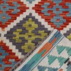 Maimana Kilim szőnyeg 80x125 afgán kézi szövésű Kilim