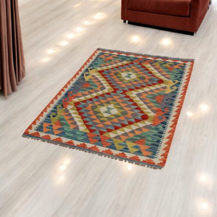 Chobi Kilim szőnyeg 85x119 kézi szövésű gyapjú kelim