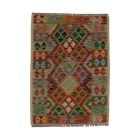 Gyapjú Kilim szőnyeg Chobi 84x118 kézi szövésű afgán Kilim