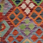 Gyapjú Kilim szőnyeg Chobi 84x118 kézi szövésű afgán Kilim